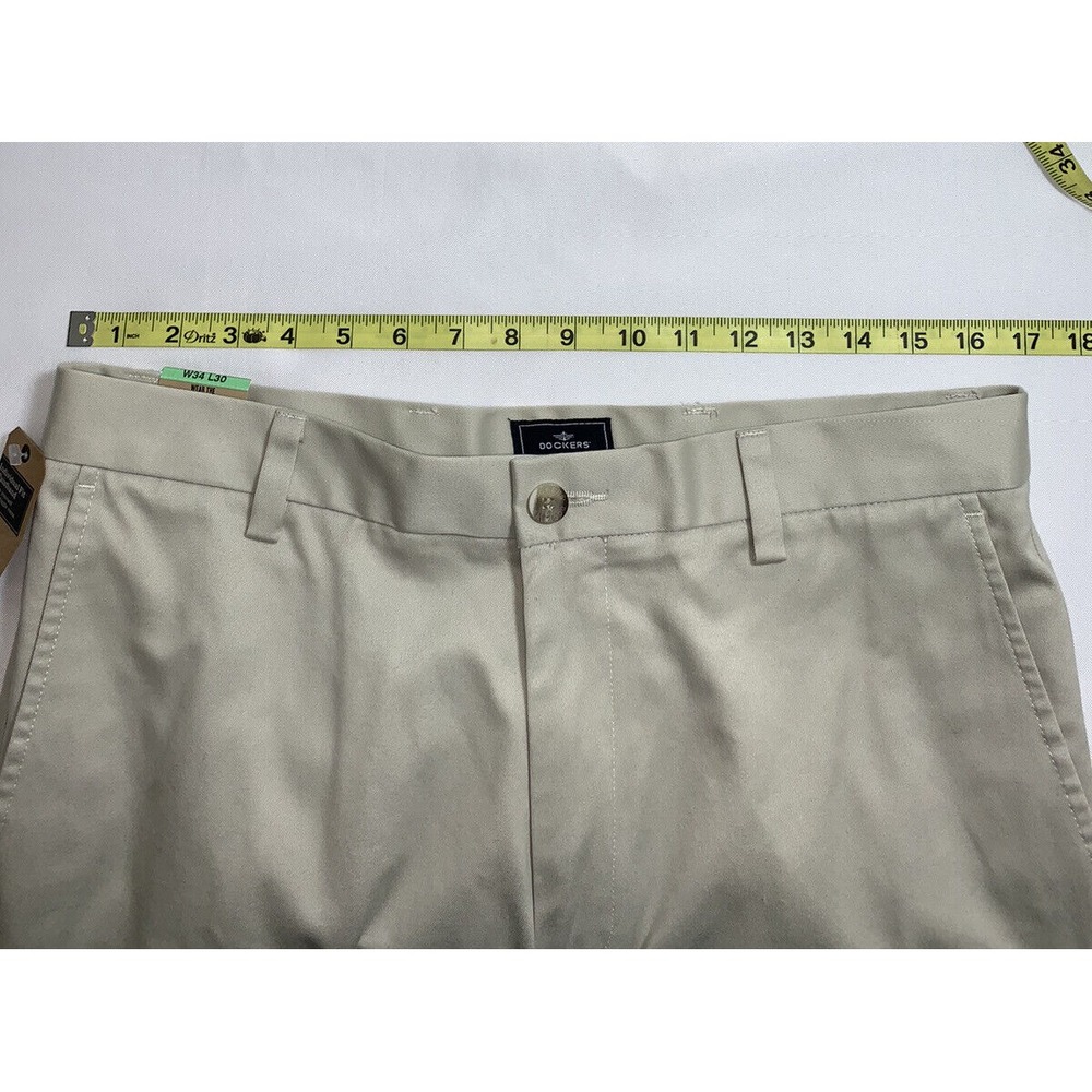 Dockers D2 Easy Khaki Mens Pants Straight Fit Size 42x32‎ Khaki NWT - Picture 6 of 7